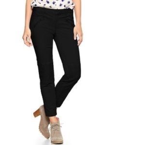 Gap Skinny Mini Moto khakis